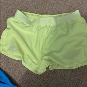 Under Armour Bright Yellow Sports Bra